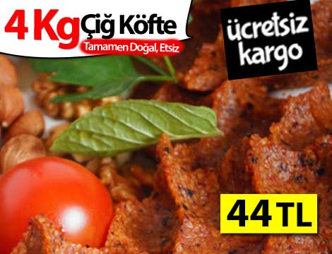 4kg çiğ köfte